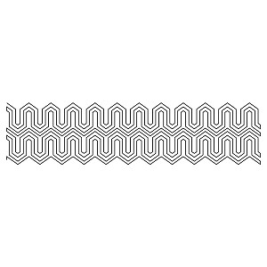 elongated hex 002 small Digital Pattern | Sweet Dreams Quilt Studio ...