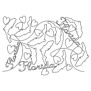 florida pano 002 Digital Pattern | Sweet Dreams Quilt Studio - Edge to ...