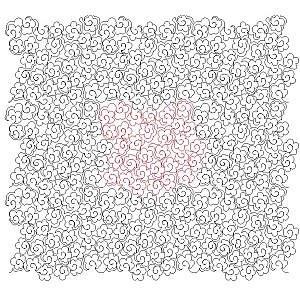 flower puff pano 001 Digital Pattern | Sweet Dreams Quilt Studio - Edge ...