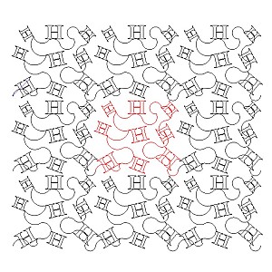 h pano 001 Digital Pattern | Sweet Dreams Quilt Studio - Edge to Edge ...