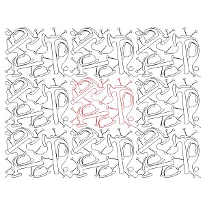 hammer hat pano 001 Digital Pattern | Sweet Dreams Quilt Studio - Edge ...