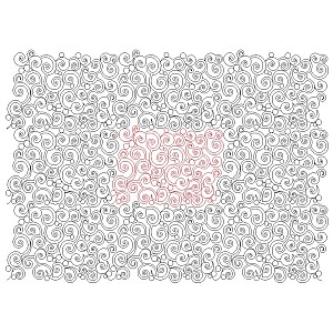 swirls pano 001 Digital Pattern | Sweet Dreams Quilt Studio - Edge to ...