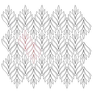leaf zig zag pano 001 Digital Pattern | Sweet Dreams Quilt Studio ...