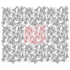 lupine pano 001 Digital Pattern | Sweet Dreams Quilt Studio - Edge to ...