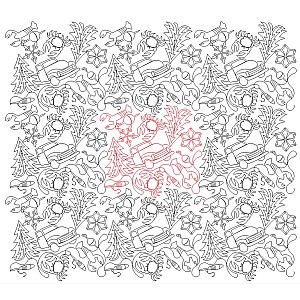 mixed pano 006 - Edge to Edge Quilting Patterns