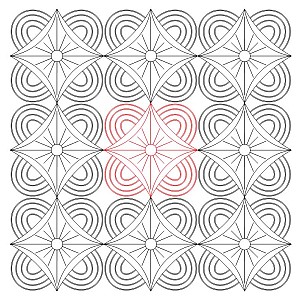 op art pano 001 Digital Pattern | Sweet Dreams Quilt Studio - Edge to ...
