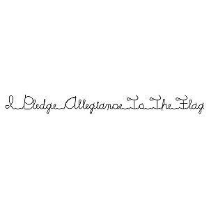 pledge of allegiance line 1 caps Digital Pattern | Sweet Dreams Quilt ...