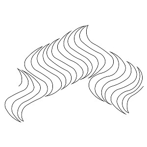 spanish waves pano 001 Digital Pattern | Sweet Dreams Quilt Studio ...