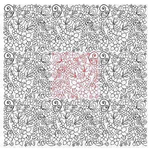 spring pano 003 sq Digital Pattern | Sweet Dreams Quilt Studio - Edge ...