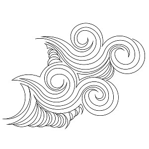 swirl dance pano 002 Digital Pattern | Sweet Dreams Quilt Studio - Edge ...