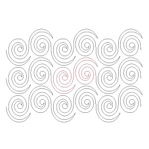 swirl pano 001 Digital Pattern | Sweet Dreams Quilt Studio - Edge to ...