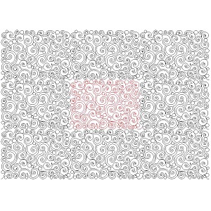 swirls pano 001 sq Digital Pattern | Sweet Dreams Quilt Studio - Edge ...