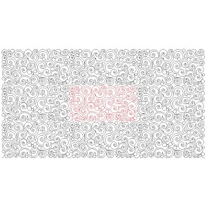 swirls pano 002 sq Digital Pattern | Sweet Dreams Quilt Studio - Edge ...