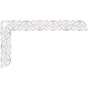 thomas border 001 Digital Pattern | Sweet Dreams Quilt Studio - Digital ...