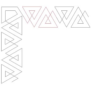 triangle border 001 Digital Pattern | Sweet Dreams Quilt Studio ...