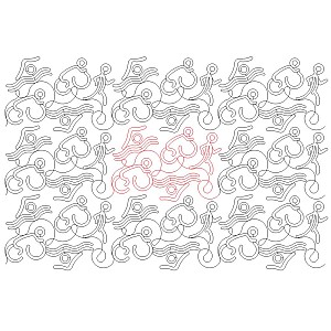triathlon pano 002 Digital Pattern | Sweet Dreams Quilt Studio - Edge ...