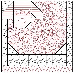 vintage sheep block 001 Digital Pattern | Sweet Dreams Quilt Studio ...