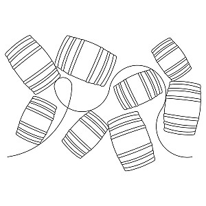 whiskey barrel pano 001 Digital Pattern | Sweet Dreams Quilt Studio ...