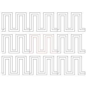 zig zag pano 001 Digital Pattern | Sweet Dreams Quilt Studio - Edge to ...