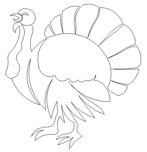 tom turkey Digital Pattern | Sweet Dreams Quilt Studio - Digital Block ...