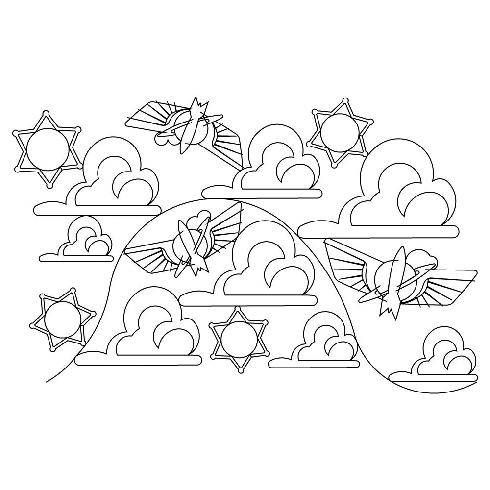 ts pano 001 Digital Pattern | Sweet Dreams Quilt Studio - Edge to Edge ...